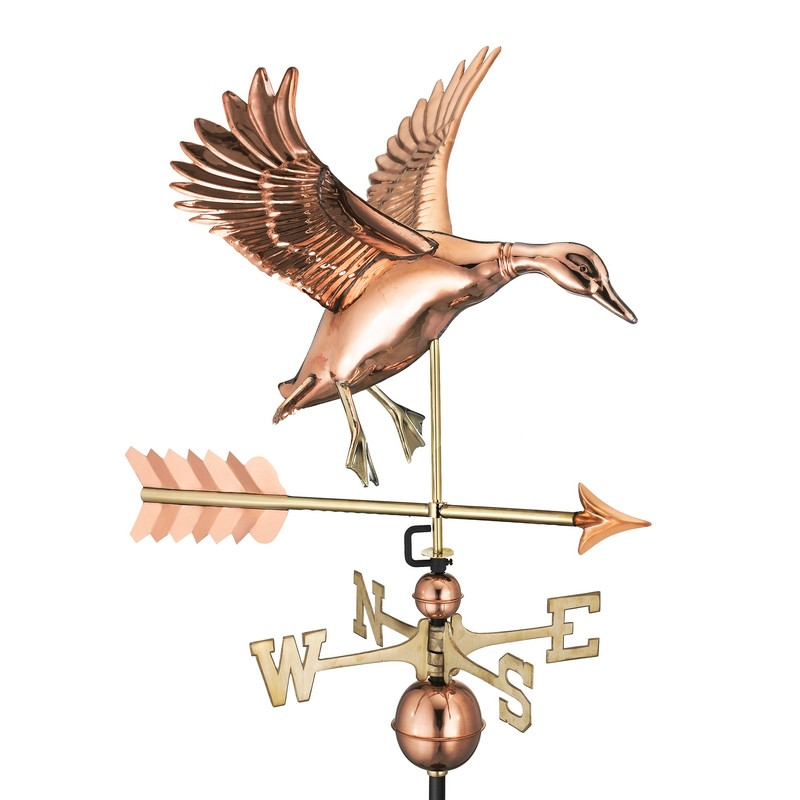 Landing Duck with Arrow Weathervane - Thumbnail 2
