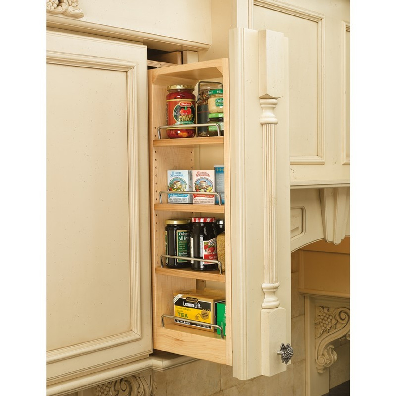 Rev-A-Shelf - 432-WF36-6C - 6 W x 36 H Pull-Out Between Cabinet Wall Filler