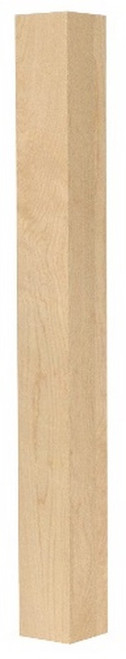 3" X 29" SQ. Leg Alder 3" SQ. X 29" H