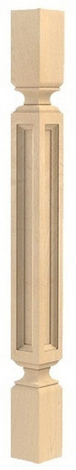Small Madeline Island Column Alder 3" SQ. X 35.5" H
