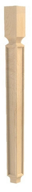 Mission Island Column Alder 3" SQ. X 35.25" H