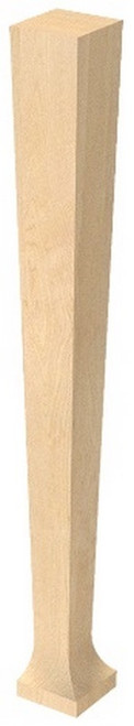 Pagoda Column Red Oak 3.75" SQ. X 35.25" H