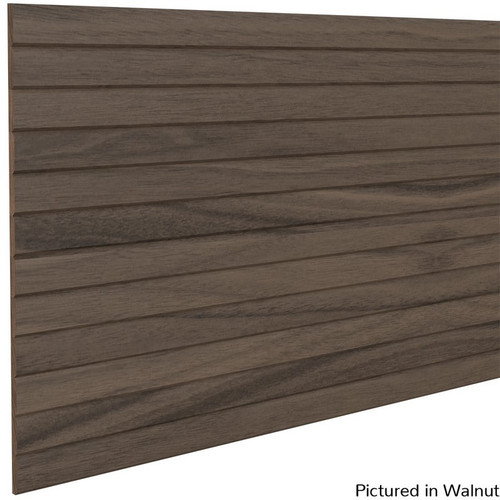 1" Bevel Slat Tambour Walnut 12" W x .25" T x 48" L