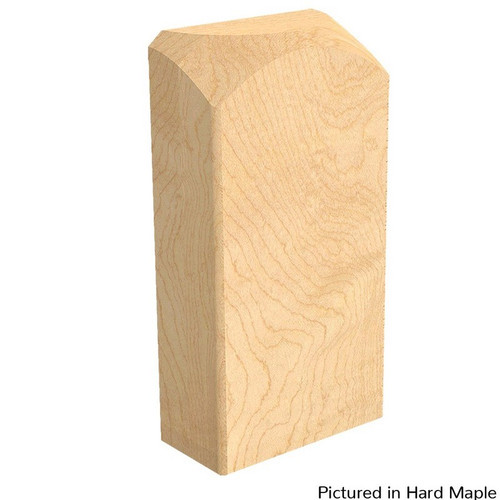 Series 200 End Block, Half Red Oak 3" W X 1.4" D X 5.75" L