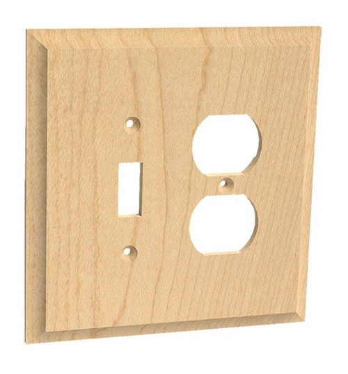 Switch Combo 1 Alder 5.5" W x .375" T x 5.75" H