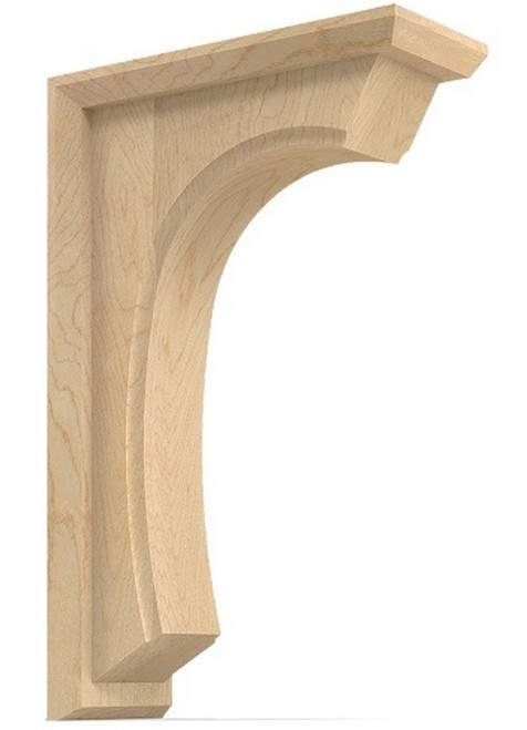 Large Classic Revival Corbel Alder 3.75" W X 9" D X 14" L