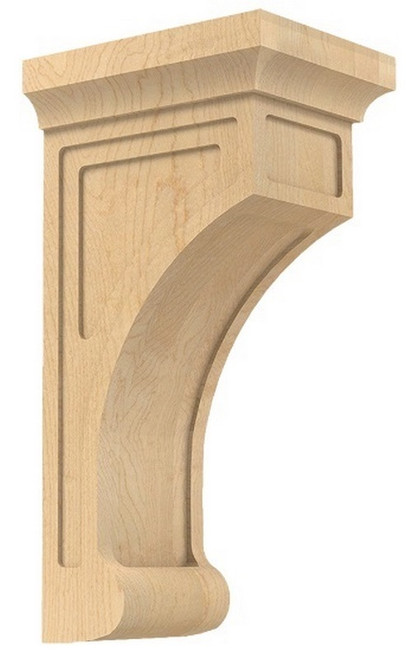 Medium Shaker Corbel Cherry 5.25" W X 6.75" D X 13.25" L