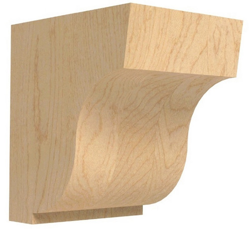 Medium Simplicity Corbel Alder 4.5" W X 5.75" D X 5" L