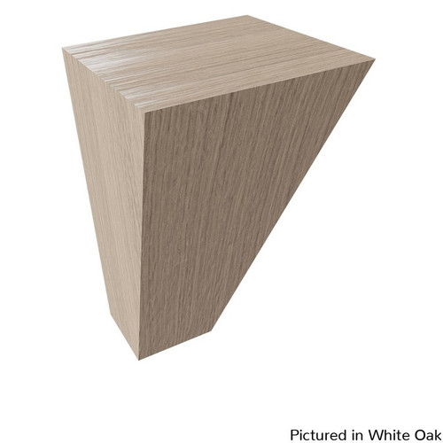 Apex Toe Kick Foot White Oak 2.5" W x 2.5" T x 4" H