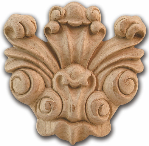 Castlewood - SY-3044-C - Acanthus Rosette - Cherry