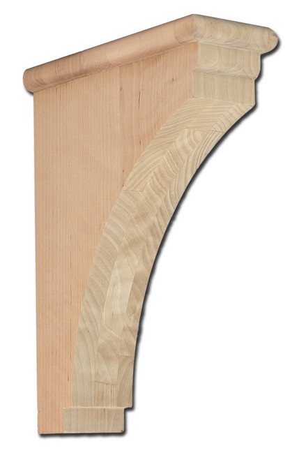 Castlewood - SY-CA-2-RW - Shaker Corbel - Rubberwood