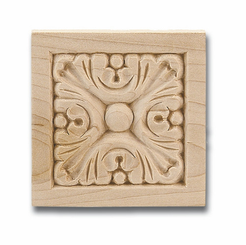 Castlewood - SY-RS-250-C - Acanthus Rosette - Cherry