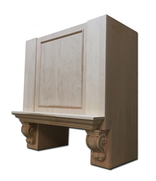 Castlewood - SY-CMH52-M - Classic Mantel Range Hood - Maple