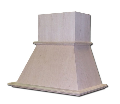 Castlewood - SY-WCH30-H-D - Traditional Chimney Style Range Hood W/ Removeable Upper Access - Hickory