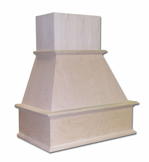 Castlewood - SY-WCH48-A - Traditional Chimney Style Range Hood - Alder