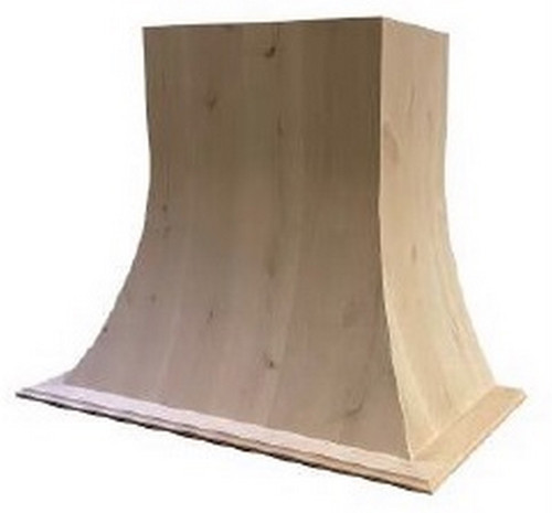 Castlewood - SY-WCHAS42-R-D - Ascension Chimney Hood W/ Removeable Upper Access - Red Oak