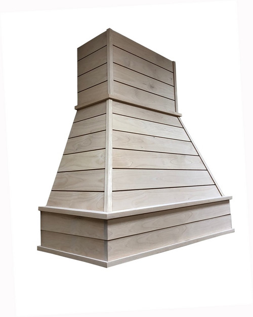 Castlewood - SY-WCSLXXL-30-C - Xl Shiplap Chimney Hood - Cherry