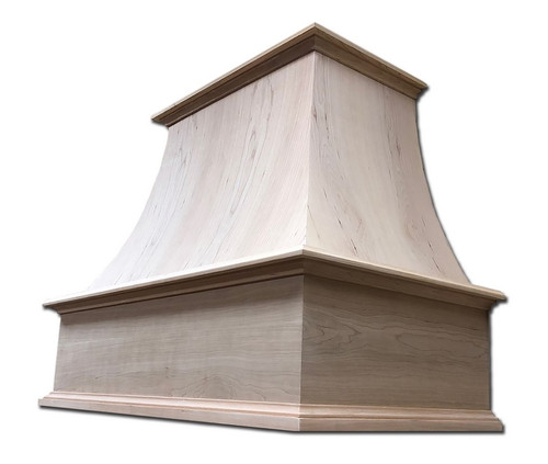 Castlewood - SY-WCVS-42-R-D - Gourmet Chimney Hood W/ Removeable Upper Access - Red Oak