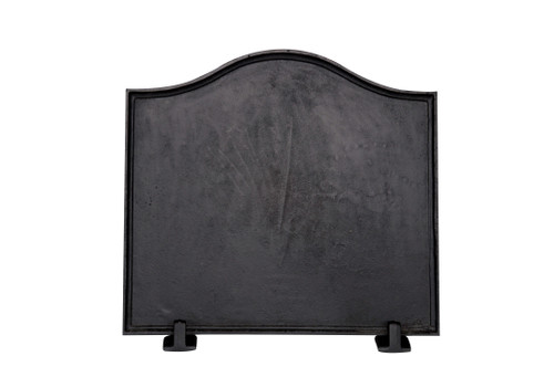 Dagan Industries - Pair Of Fireback Black Cast Iron - FB - P