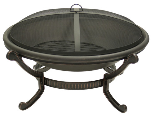 Dagan Industries - Large Round Bronze Fire Pit - FP-1017