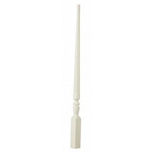 W.M. Coffman - Chippendale (Flute) Pin Top Balusters - Primed - 801246