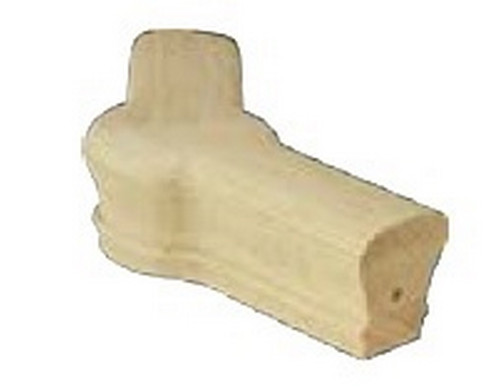 W.M. Coffman - Classic Level Newel Cap 45 Degree - Hard Maple - 805301