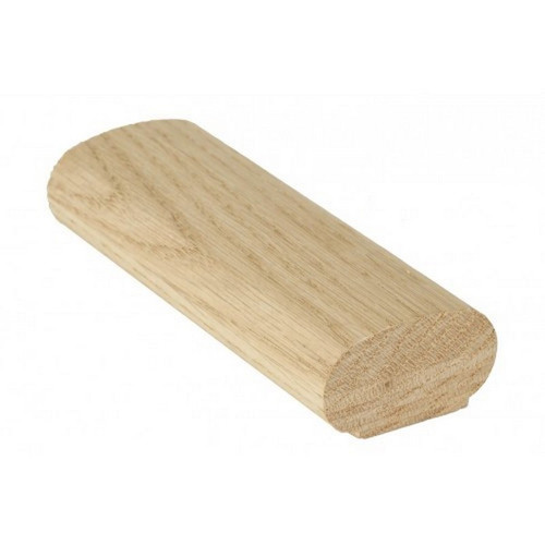 W.M. Coffman - Wall Rail Oval Finger Joint - Red Oak - 801354