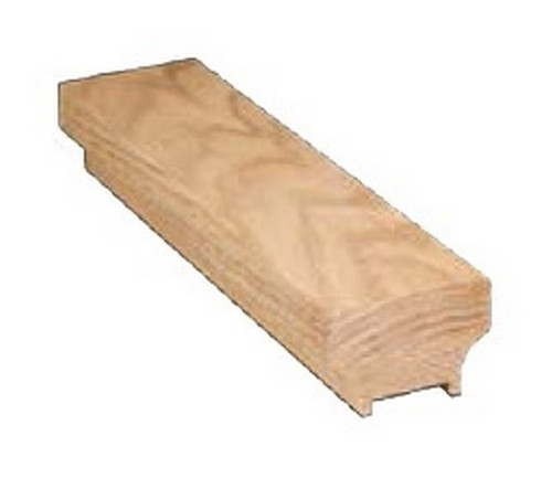 W.M. Coffman - Craftsman "T" Rail - Solid Cap Plowed - White Oak - 805443
