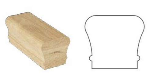 W.M. Coffman - Classic Rail Solid Cap - Poplar - 806056