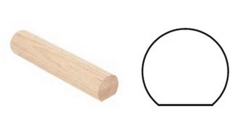 W.M. Coffman - Wall Rail Finger Joint - Hard Maple - 805768