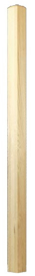 W.M. Coffman - 58" Craftsman Newel with Chamfer Top - Newels - 803679