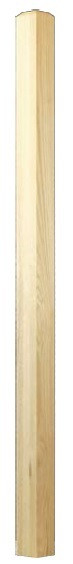 W.M. Coffman - 58" Craftsman Newel Eased Edge - Newels - 803678
