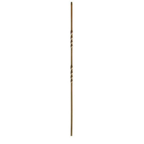 W.M. Coffman - Double Twist Hollow Iron Baluster - Oil Rubbed Bronze - 801018