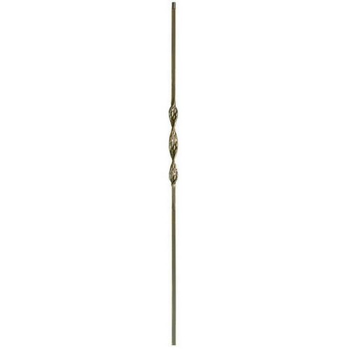 W.M. Coffman - Single Ribbon Solid Iron Baluster - Oil Rubbed Copper - 800702