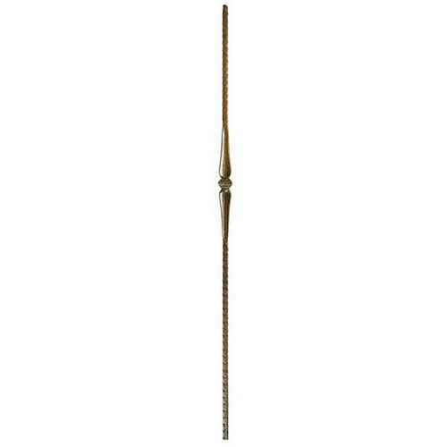 W.M. Coffman - Gothic Single Knuckle with Spoons Hollow Iron Baluster - Oil Rubbed Bronze - 802620