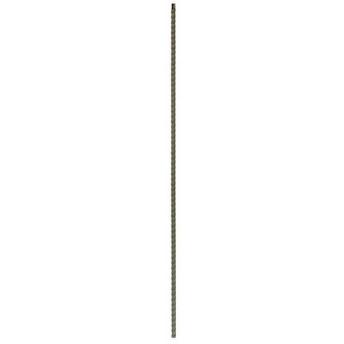 W.M. Coffman - Flat Black Hammered Plain Gothic Solid Iron Baluster - Flat Black - 800416