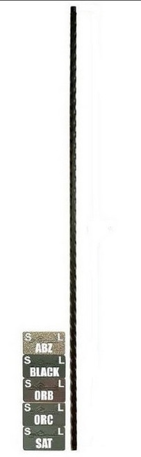 W.M. Coffman - Mediterranean Plain Hammered Hollow Iron Baluster - Oil Rubbed Copper - 802690