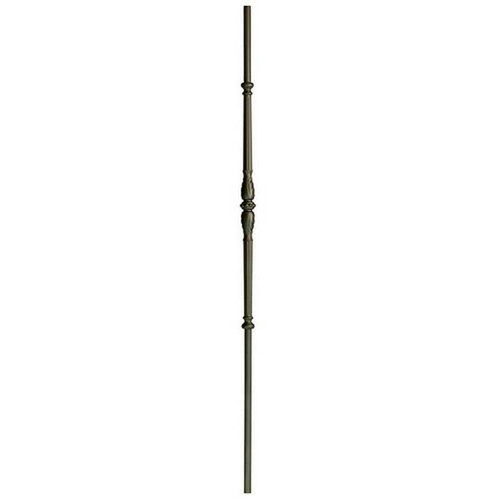 W.M. Coffman - Flat Black Round Venetian Hollow Iron Baluster - Flat Black - 800475