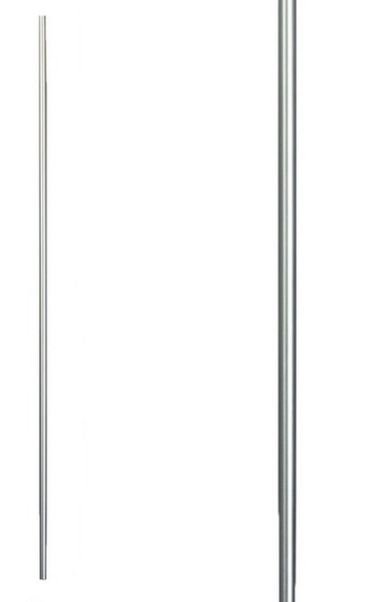 W.M. Coffman - Flat Black Plain Round Venetian-Gothic Hollow Iron Baluster - Flat Black - 801106