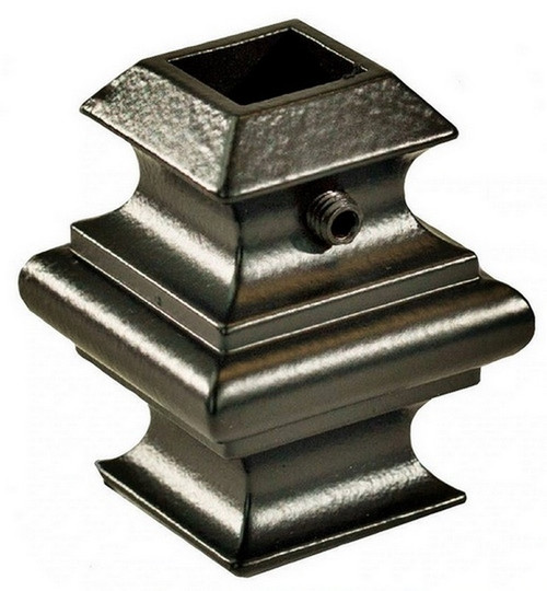 W.M. Coffman - Adjustable Hollow Iron Knuckle with Set Screw - Oil Rubbed Bronze - 802410