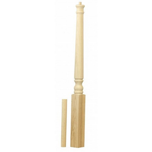 W.M. Coffman - Traditional Adjustable Starting Newel - Red Oak - 801138