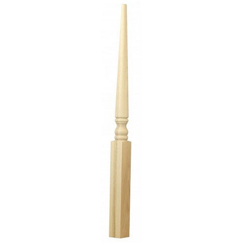 W.M. Coffman - Traditional Intermediate Rake Newel - Red Oak - 802818