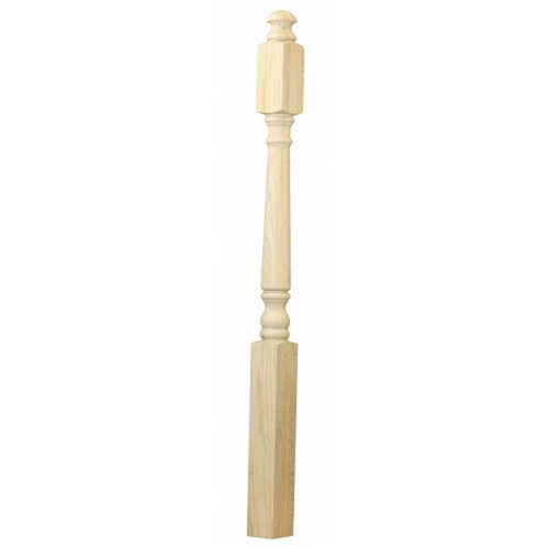 W.M. Coffman - Traditional Angle Newel (B-54-13-MT) - Poplar - 805129