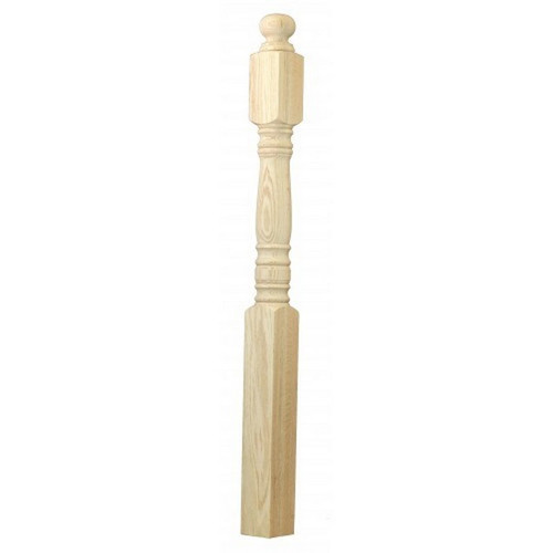 W.M. Coffman - Hampton Starting Newel Top Block - Hard Maple - 805138