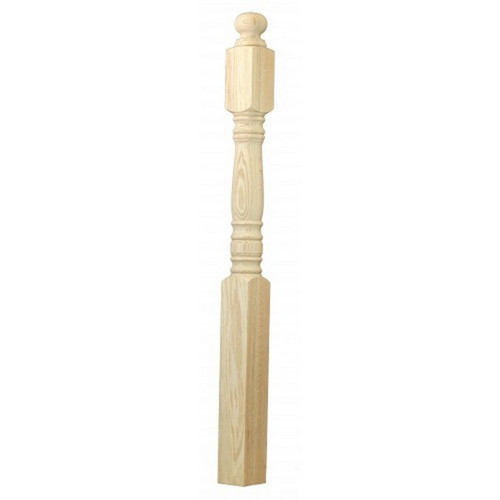 W.M. Coffman - Hampton Starting Newel Top Block - Poplar - 801695