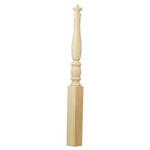 W.M. Coffman - Richmond Angle / Landing Newel (C-48-0-PT) - Red Oak - 800178