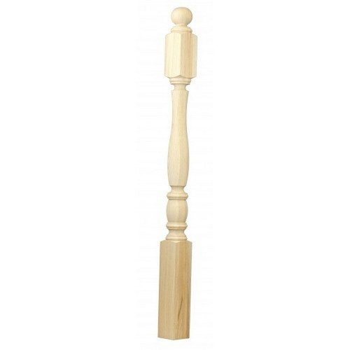 W.M. Coffman - Richmond Starting Newel (C-54-6.5-BT) - Hard Maple - 802336