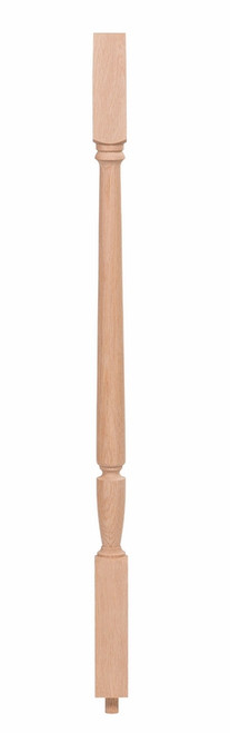 Shenandoah Square Top Plain Baluster Red Oak 2005-P-RO-36