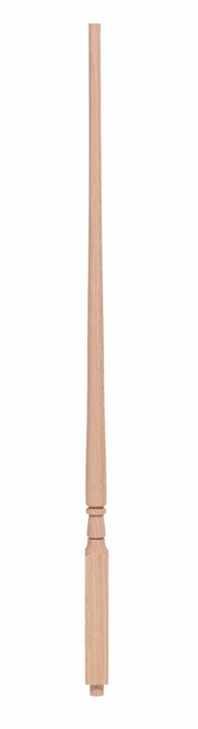 Traditional Taper Top Plain Baluster Red Oak 5015-RO-36