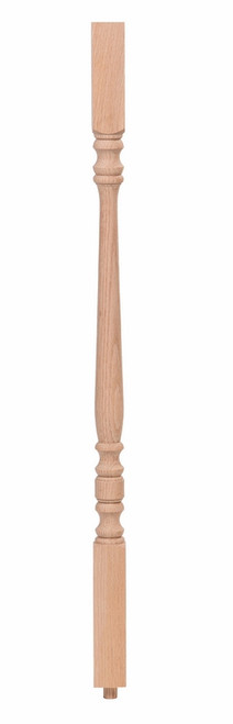 Hampton Square Top Plain Baluster Poplar 5105-POP-41